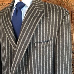 Ted Baker London Overcoat Brown Wool Big Guys 52